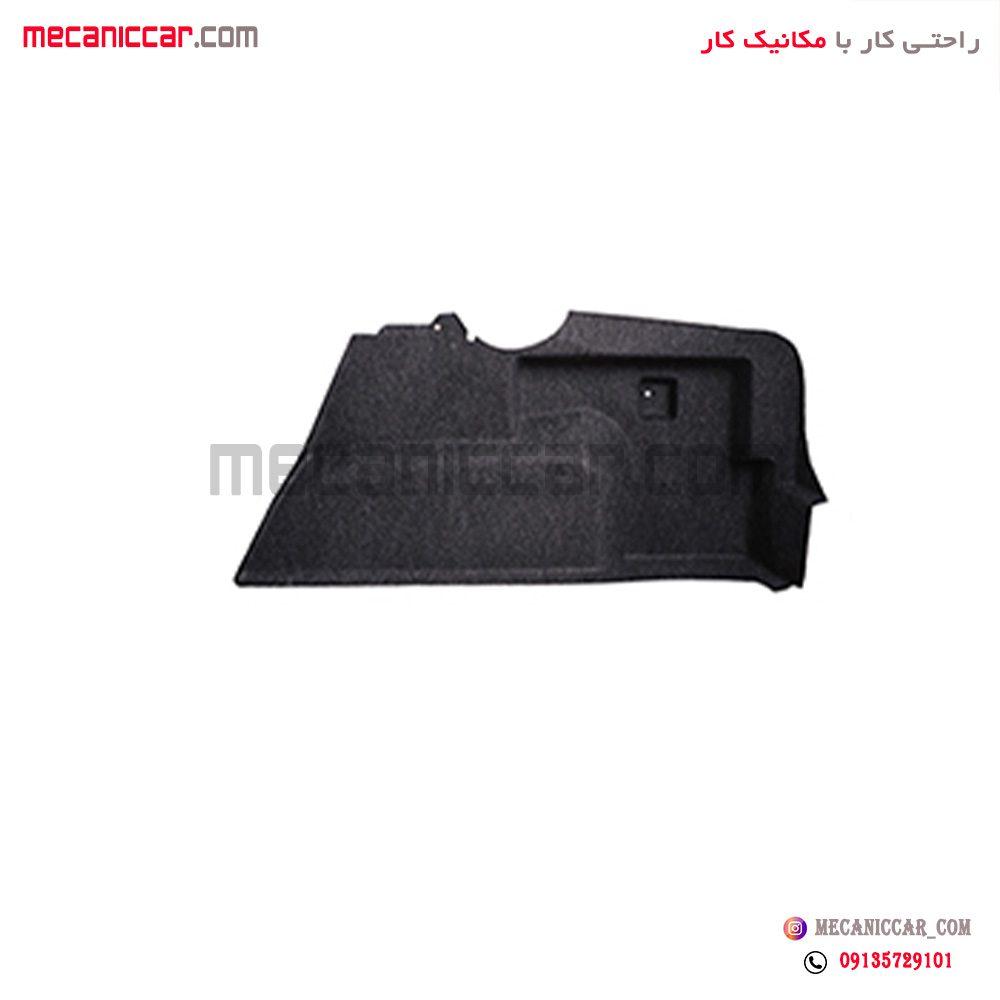 موکت (نمدی) روی گلگیر صندوق چپ سمند