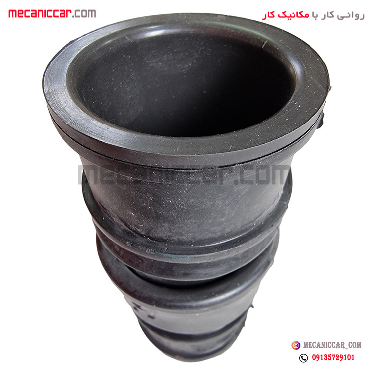 لوله رابط لاستیکی گلویی باک پژو 206 اصلی نرسی