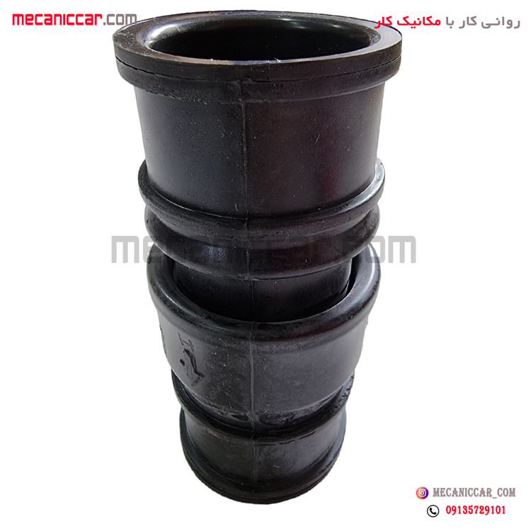 لوله رابط لاستیکی گلویی باک پژو 206 اصلی نرسی