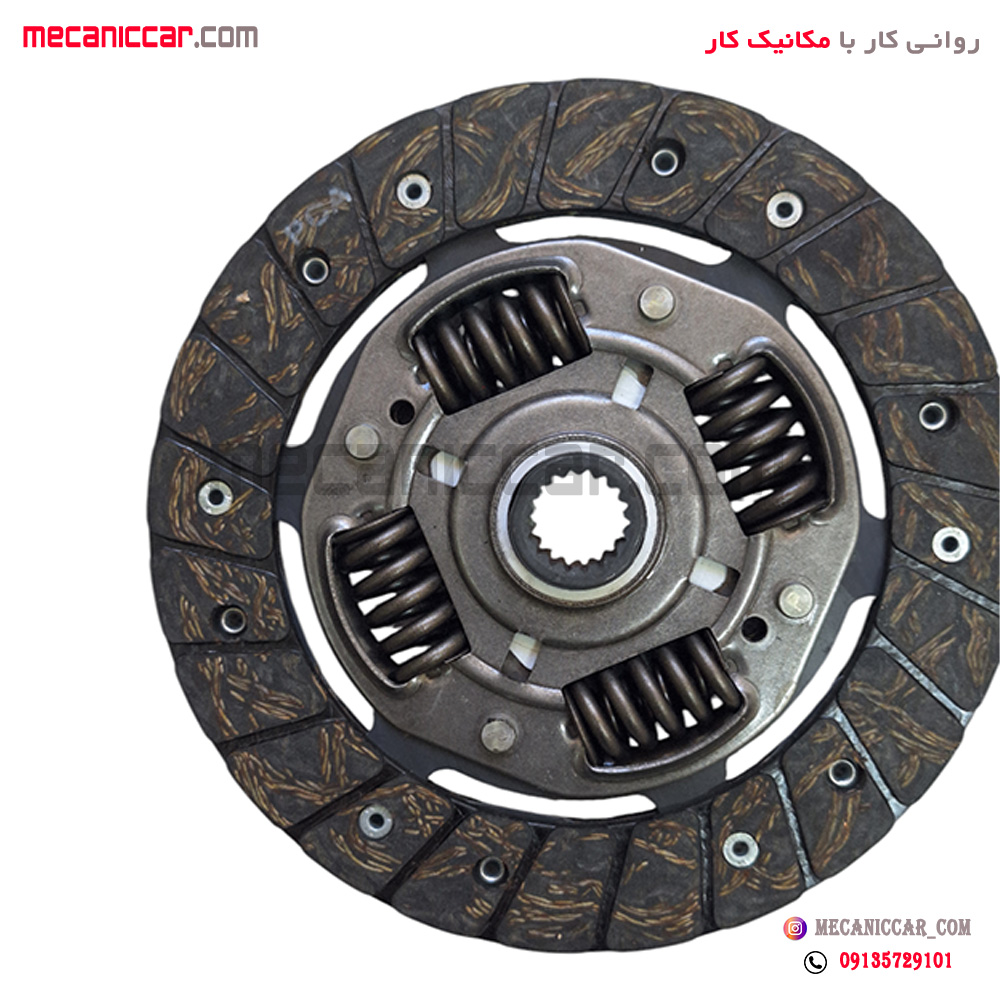 دیسک و صفحه کامل (کیت کلاچ) پژو 206 تیپ 2 عظام