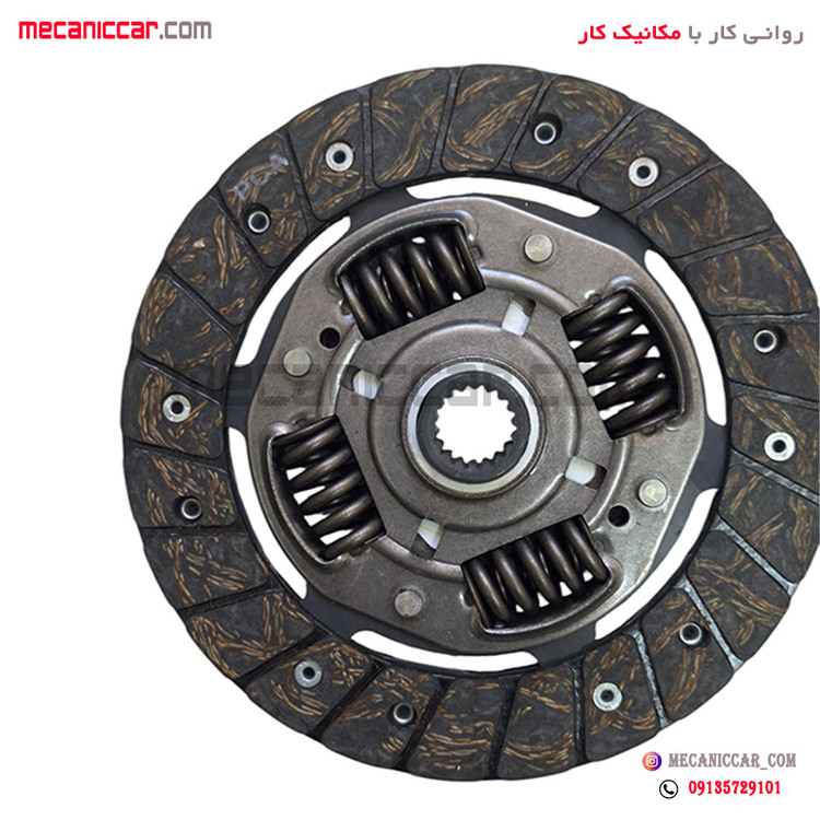دیسک و صفحه کامل (کیت کلاچ) پژو 206 تیپ 2 عظام