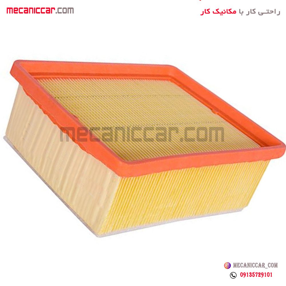 فیلتر (صافی) هوا قدیم مربعی تیپ 2 پژو 206