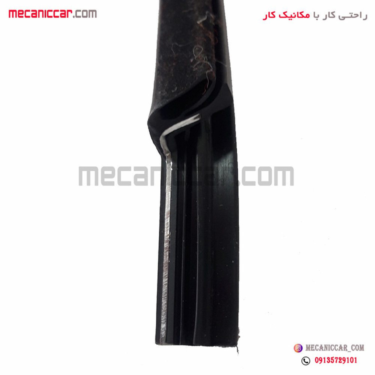 نوار دور کلاف شیشه (ماهوتی) داخلی عقب راست پژو 405 و پارس (قدیم)