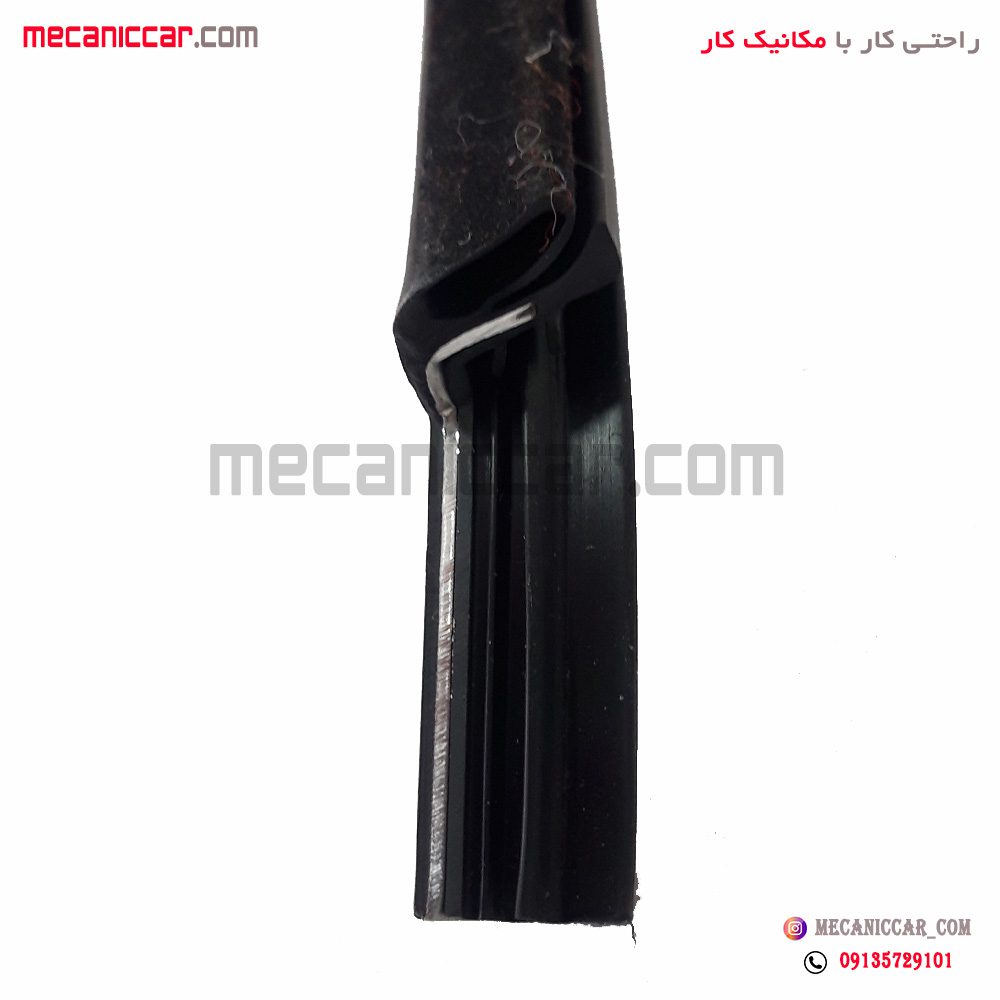 نوار دور کلاف شیشه (ماهوتی) داخلی عقب چپ پژو 405 و پارس (قدیم)