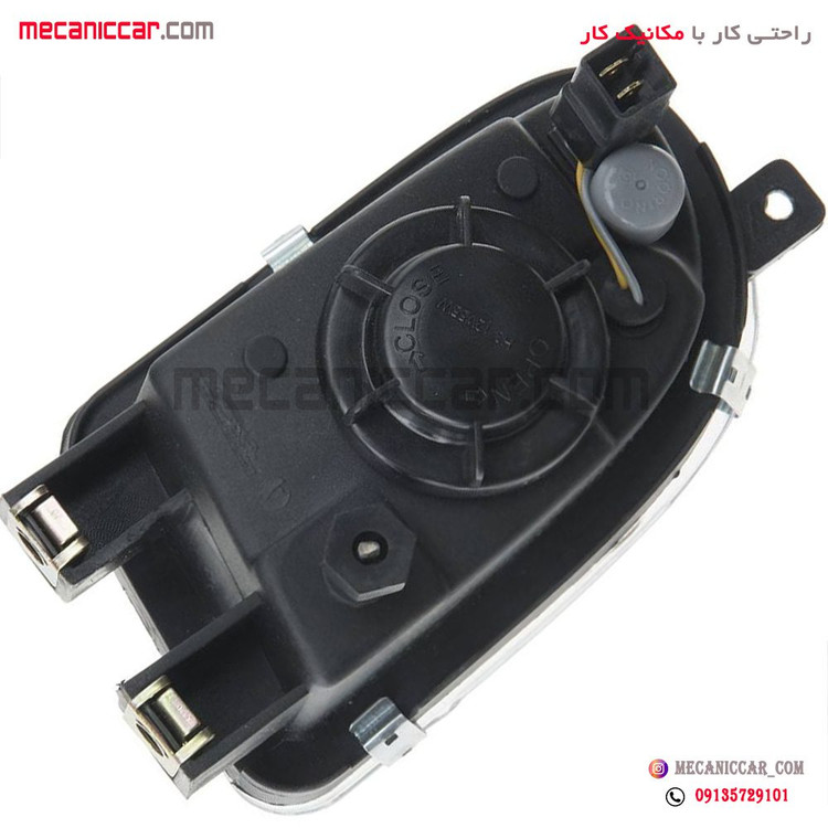 چراغ مه شکن جلو چپ سمند LX (پرژکتور بدون لامپ) مدرن