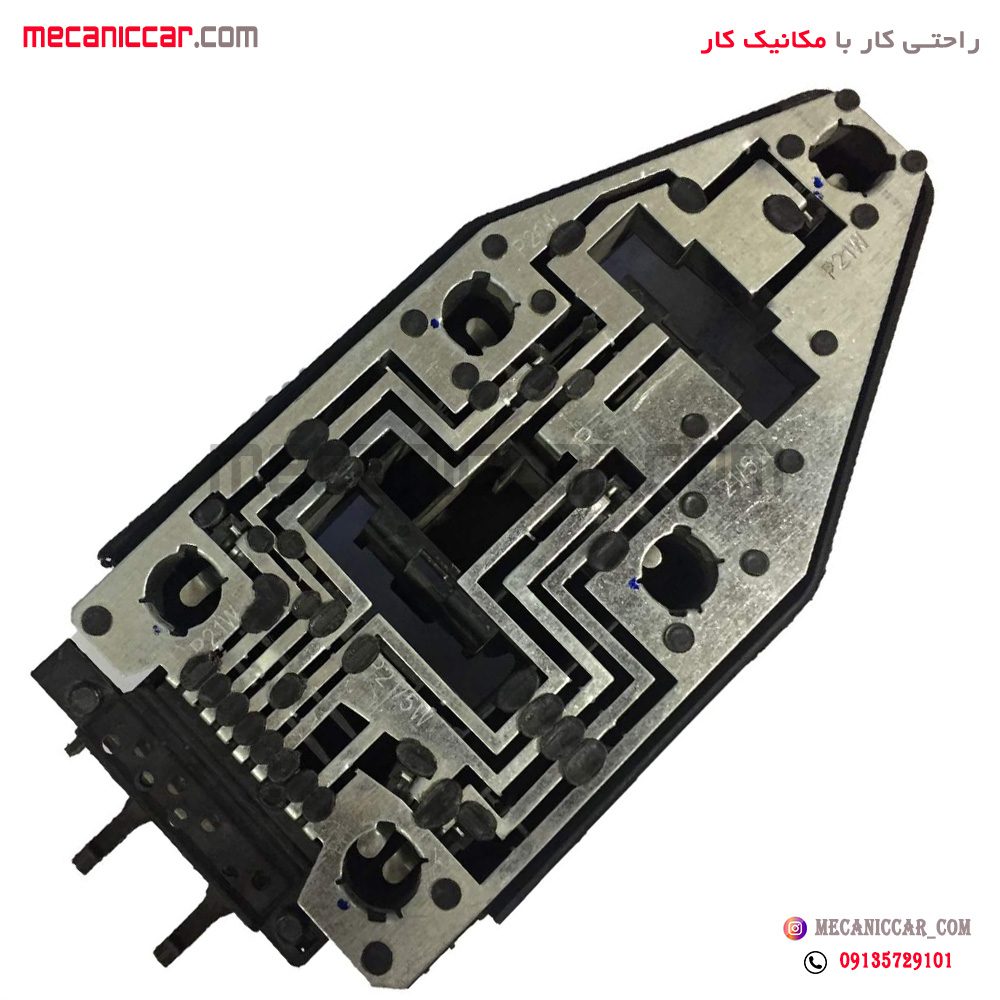 مجموعه جا لامپی (سوکت چراغ خطر) راست پژو 405 جمع ساز