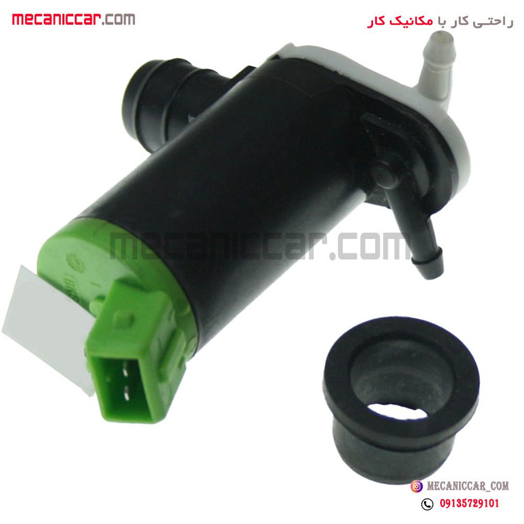 موتور (پمپ) شیشه شوی دو خروجی پژو 206 هاچبک دناکو