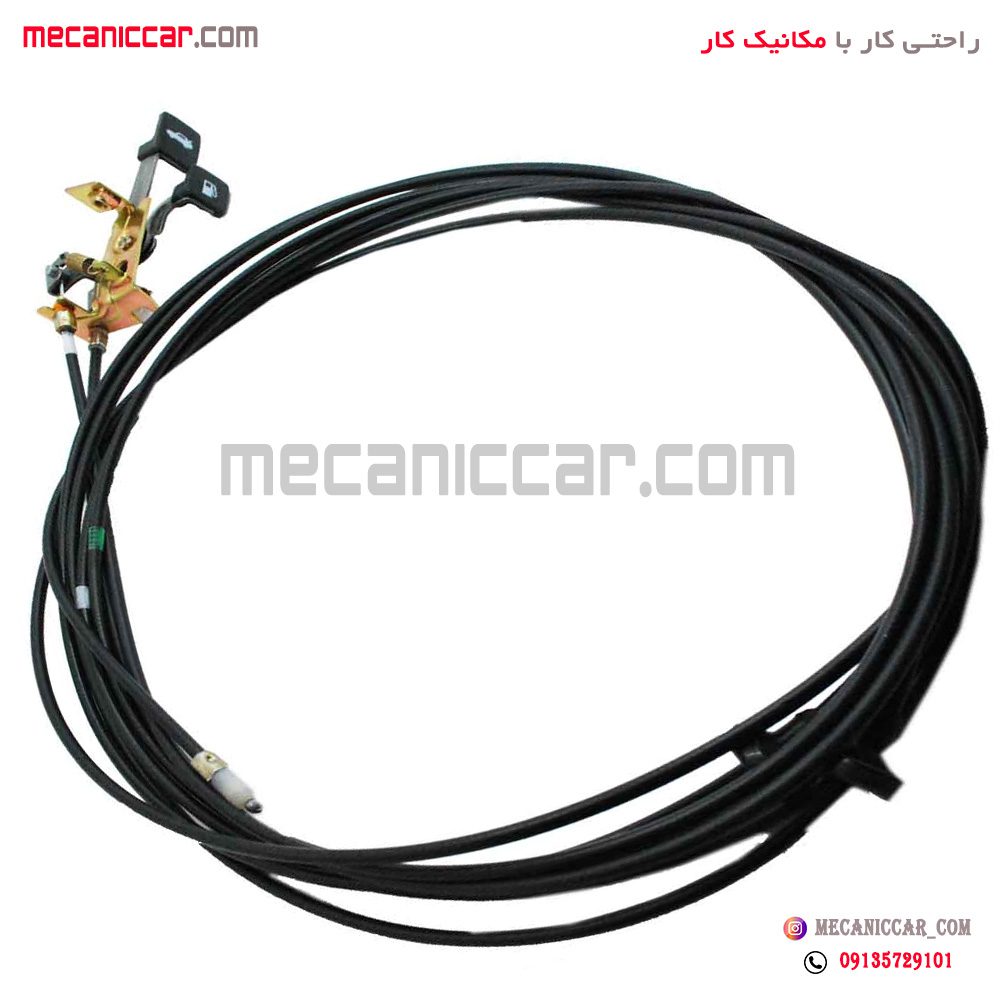 سیم (کابل) رها کننده درب صندوق عقب و باک تیبا 2 هاچبک