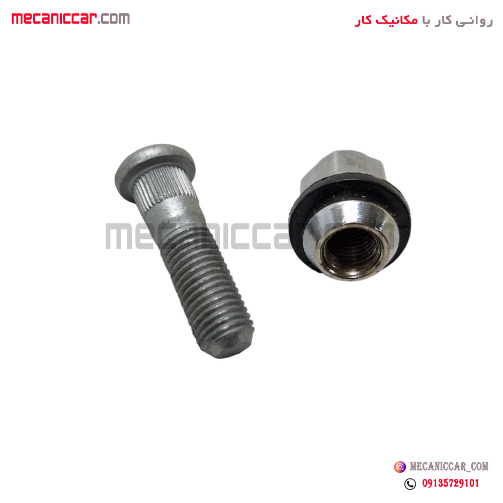 پیچ و مهره چرخ تیبا الما