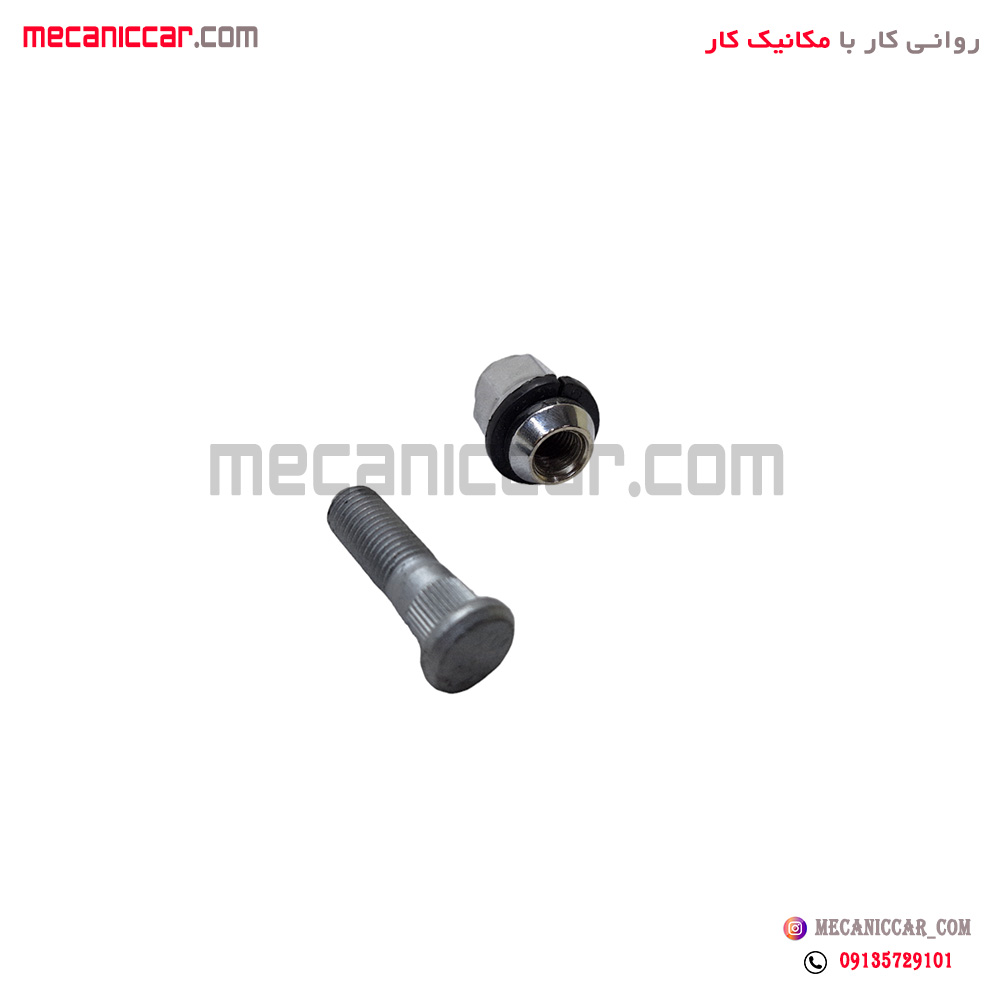 پیچ و مهره چرخ تیبا الما