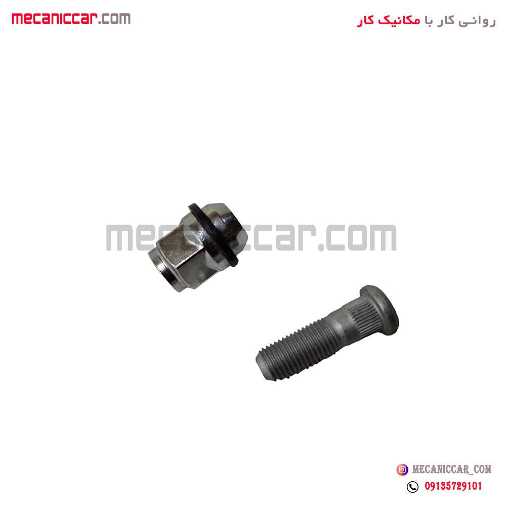 پیچ و مهره چرخ تیبا الما