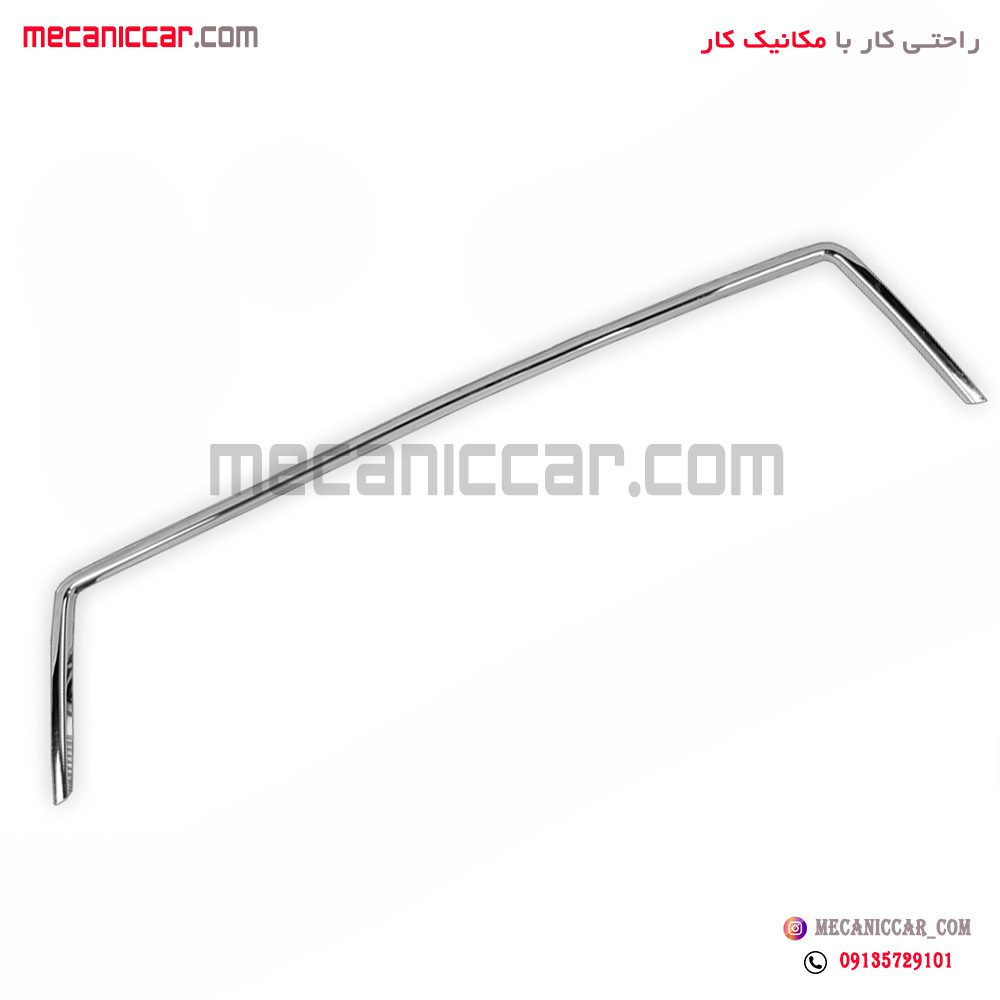 زه ابکاری شده کروم سپر جلو دنا (دور جلو پنجره ) سروصنعت