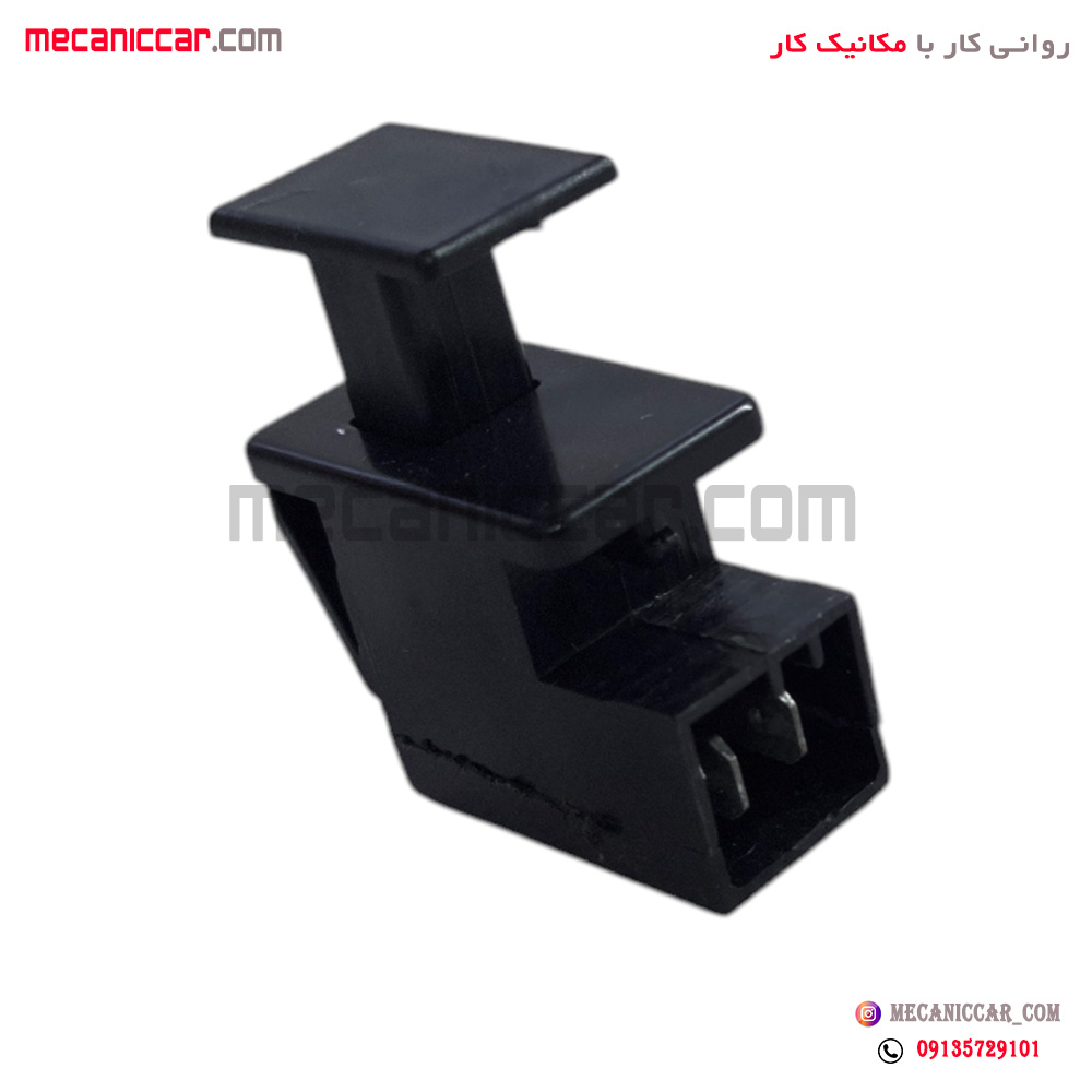 شاسی (کلید چراغ) لای درب صندوق پژو 206 و رانا جهان پارت