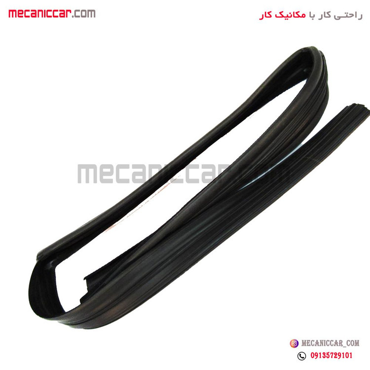 نوار دور کلاف شیشه (ماهوتی) عقب راست تیبا اذین پارت