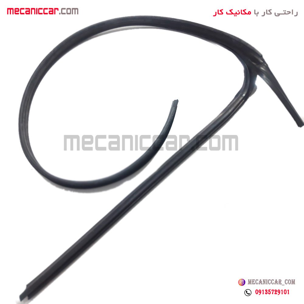 نوار ابگیر بیرونی و دور شیشه (ماهوتی) درب عقب راست پژو 206