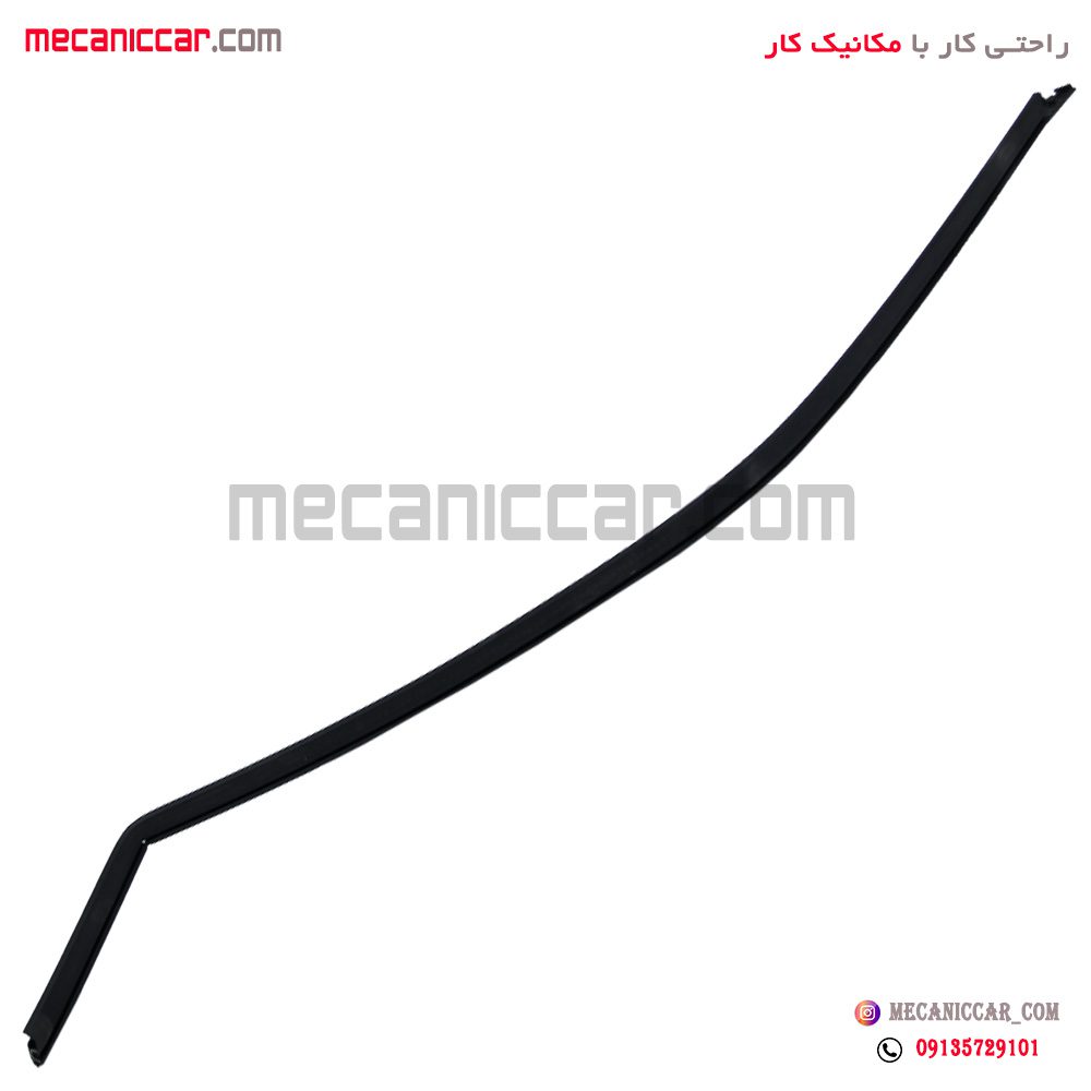 نوار دور کلاف شیشه (ماهوتی) بیرونی جلو راست پژو 405 (قدیم)