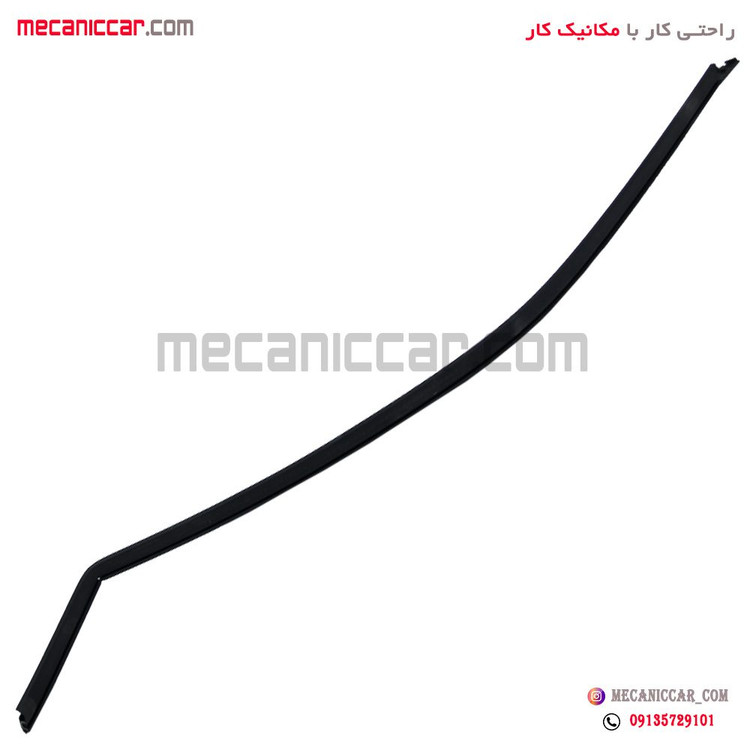نوار دور کلاف شیشه (ماهوتی) بیرونی جلو چپ پژو 405 (قدیم)