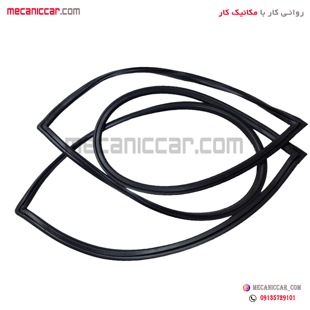 نوار دور شیشه جلو سمند و دنا و دناپلاس جی ای اس پی
