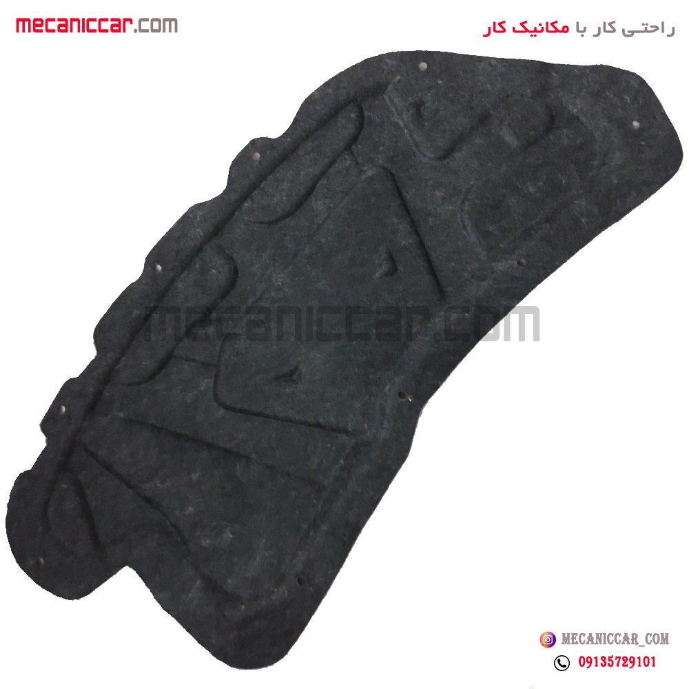 نمدی درب موتور (کاپوت) پژو 207 قدیم (با جای هواکش) پیشرفت