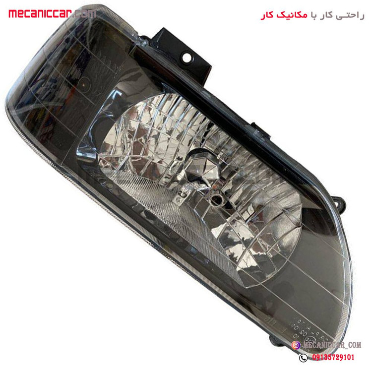 چراغ جلو تنظیم دستی راست دودی پراید 131