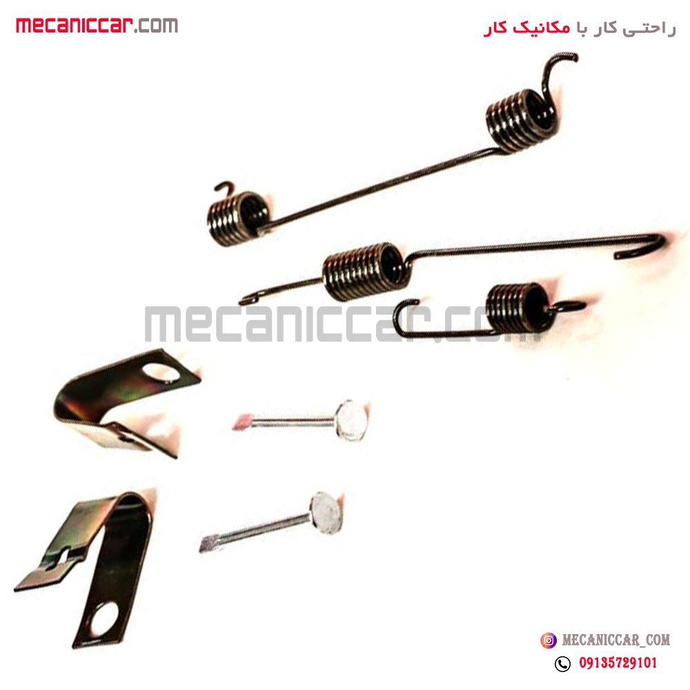 ست فنر لنت چرخ عقب پراید