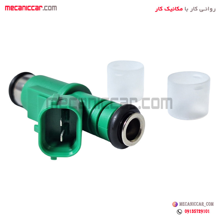 سوزن انژکتور (سه سوراخ) سبز پژو 206 و سمند سولس