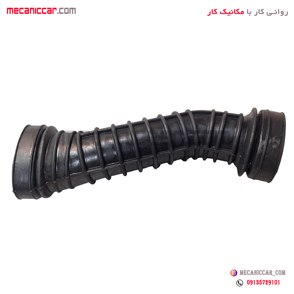 لوله بین سه راهی کاربراتور و هواکش (سوسماری) پژو 405 موتور 2000 جی ای اس پی