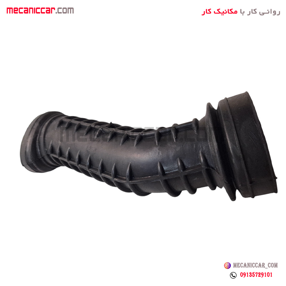 لوله بین سه راهی کاربراتور و هواکش (سوسماری) پژو 405 موتور 2000 جی ای اس پی