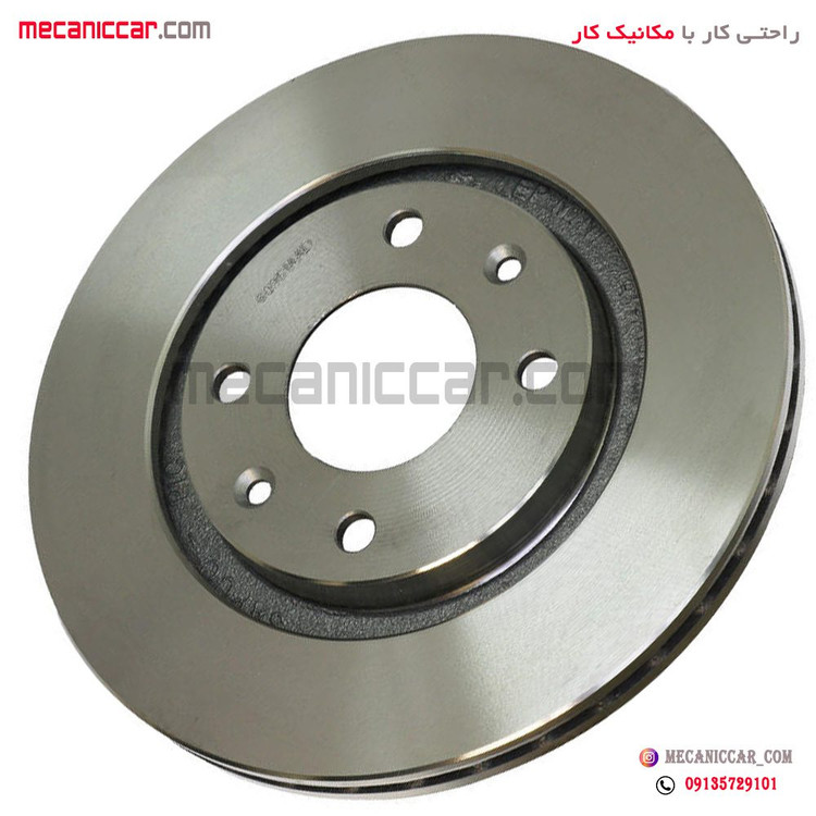 دیسک ترمز چرخ جلو پژو 405 و پارس و سمند دیناپارت