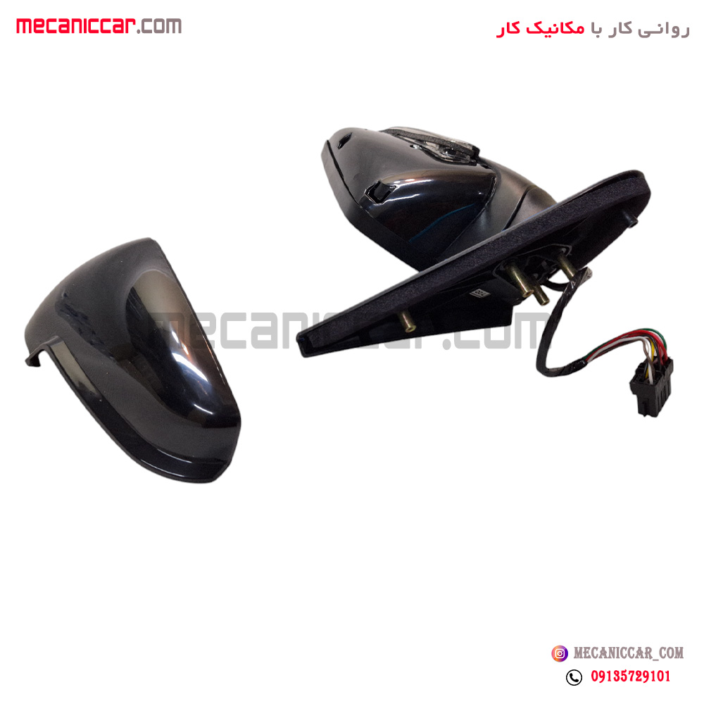 اینه کامل برقی پژو پارس سال چپ تاشو برقی ایساکو