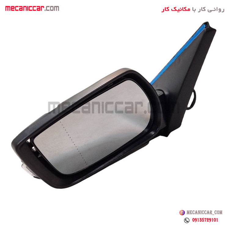 اینه کامل برقی پژو پارس سال چپ تاشو برقی ایساکو