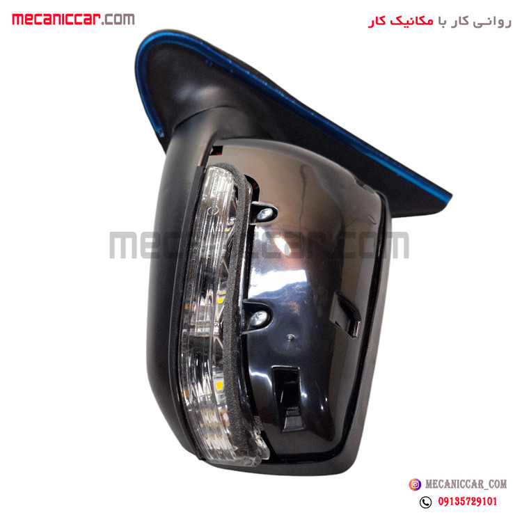اینه کامل برقی پژو پارس سال چپ تاشو برقی ایساکو