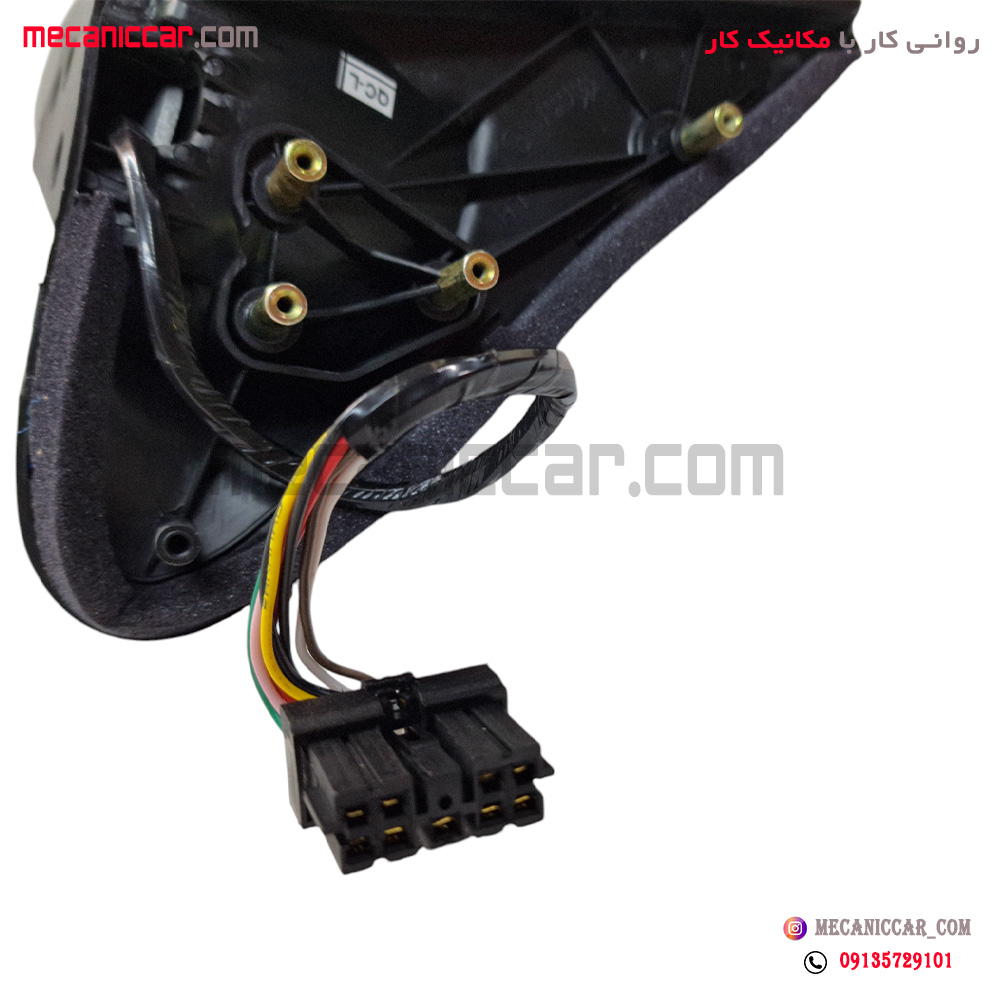 اینه کامل برقی پژو پارس سال چپ تاشو برقی ایساکو