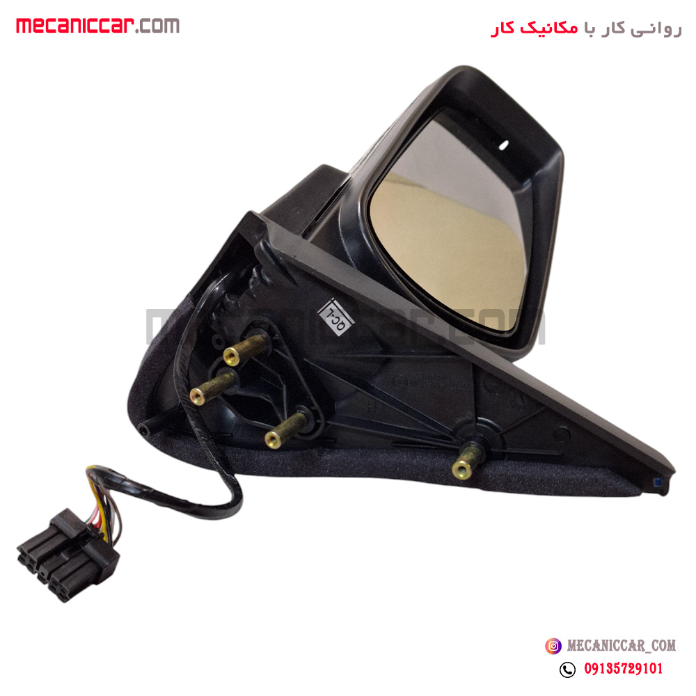 اینه کامل برقی پژو پارس سال چپ تاشو برقی ایساکو