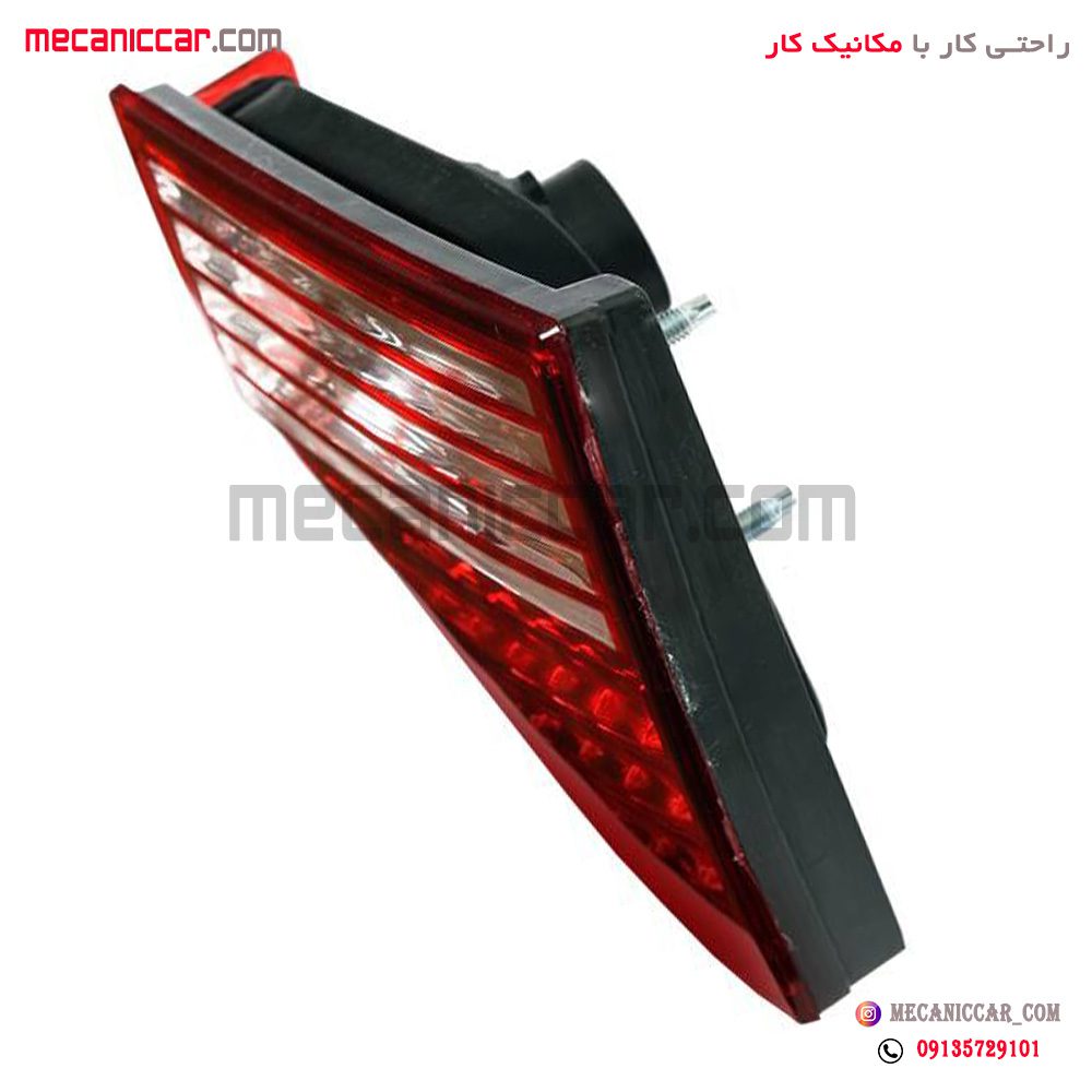 چراغ خطر روی صندوق راست سمند سورن معمولی