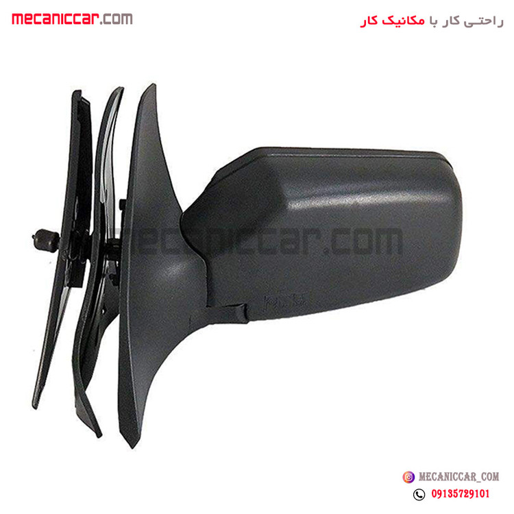 اینه کامل دستی تاشو چپ پراید کاوج