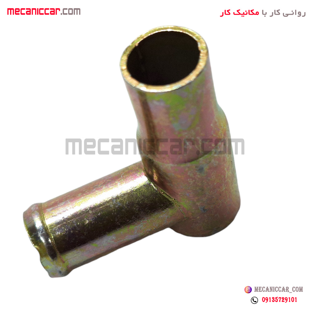لوله دوراهی اب (منیفولد) فلزی بدون رزوه پراید انژکتور دیناپارت