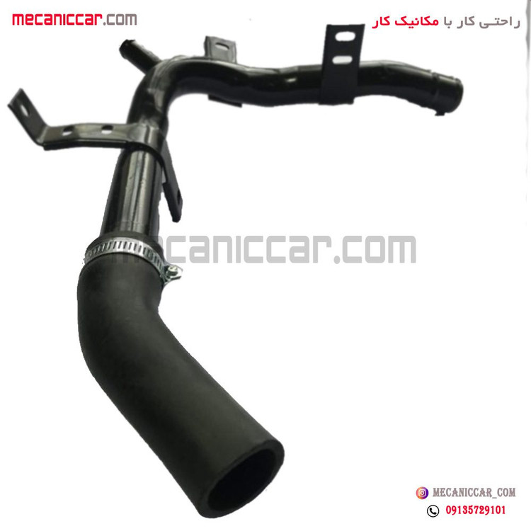 لوله فرعی اب فلزی (پشت سیلندر) پژو 206 تیپ 2 الما