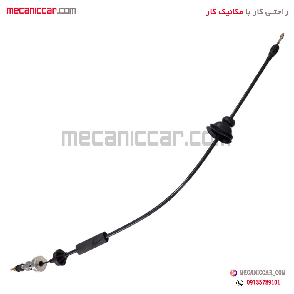 سیم (کابل) کلاچ دستی پژو 405 SLX و پارس (TU5 (R2 الما