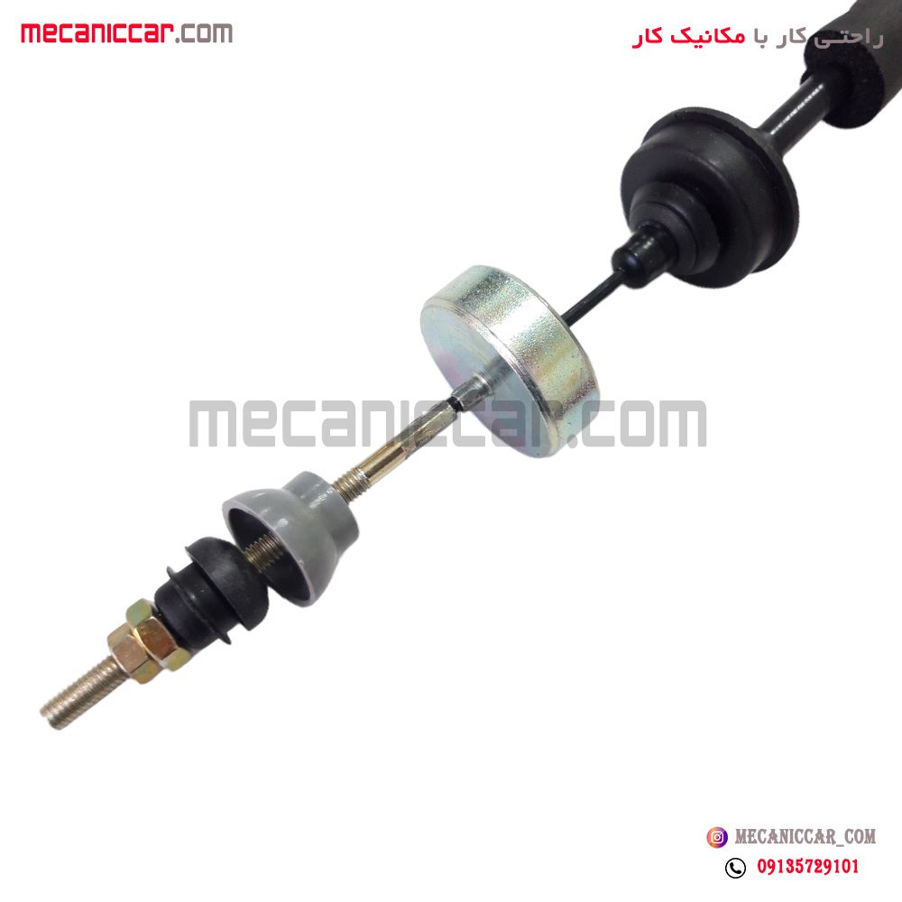سیم (کابل) کلاچ دستی پژو 405 SLX و پارس (TU5 (R2 الما