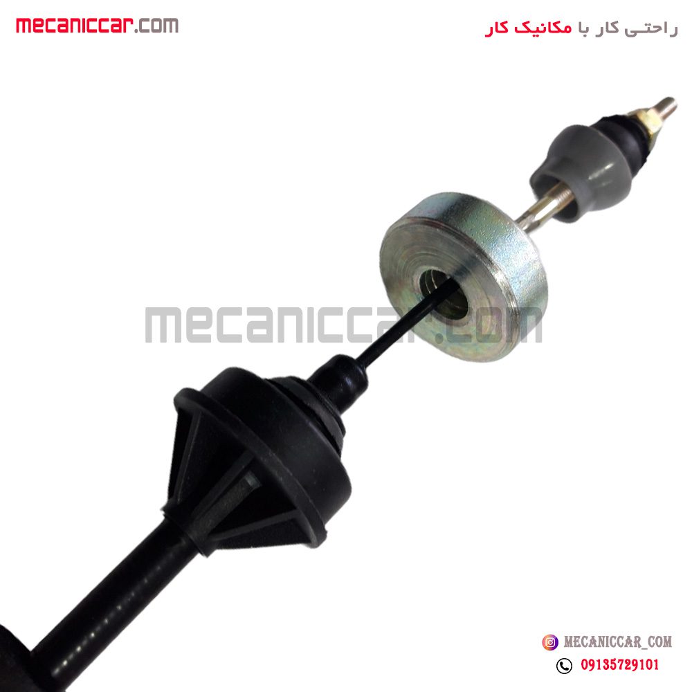 سیم (کابل) کلاچ دستی پژو 405 SLX و پارس (TU5 (R2 الما