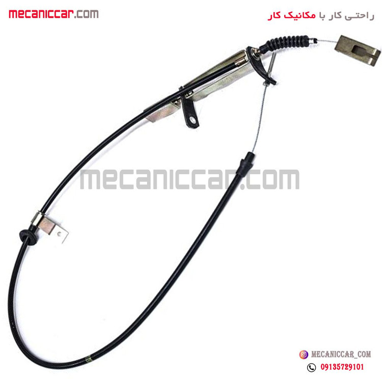 سیم (کابل) ترمز دستی شاخه اصلی پراید وانت 151 الما