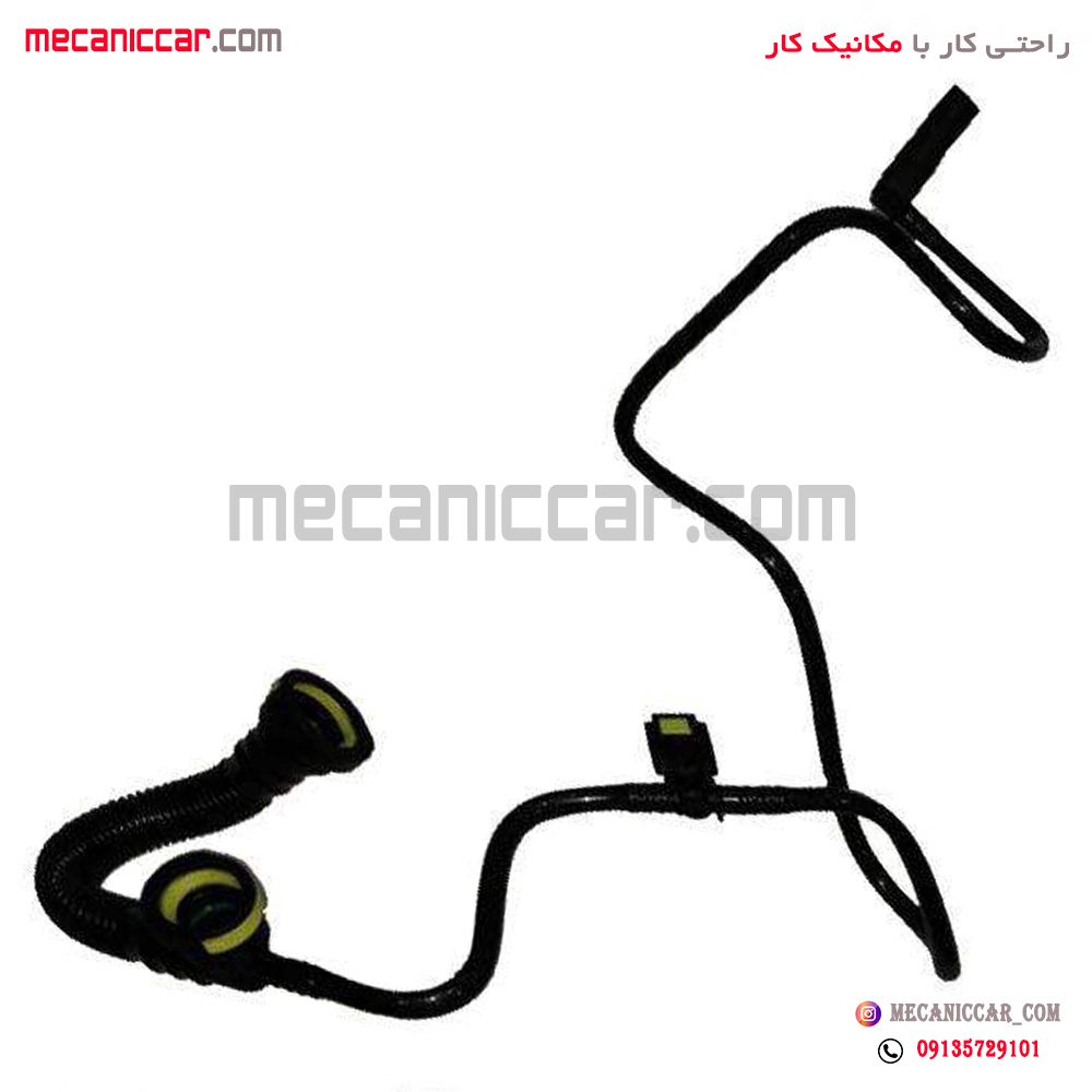 شیلنگ بخار روغن (لوله کارتل) پژو 206 تیپ 2 و 3