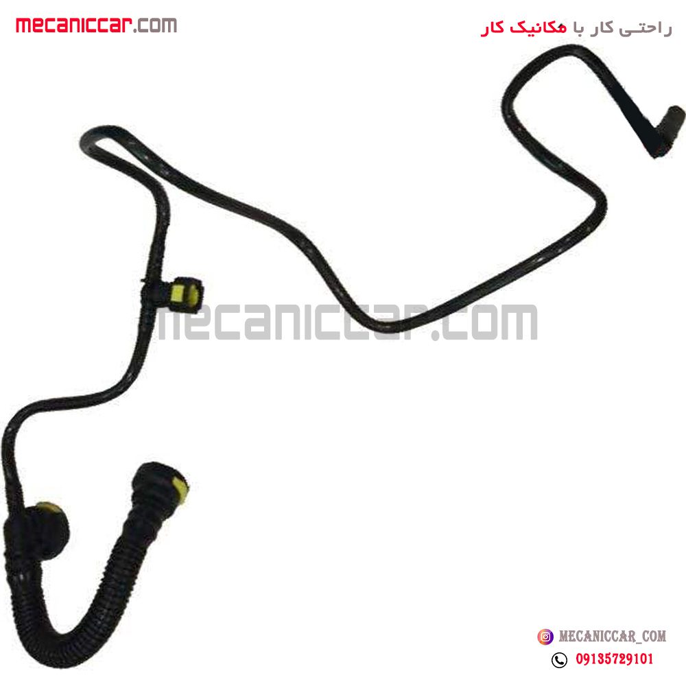شیلنگ بخار روغن (لوله کارتل) پژو 206 تیپ 2 و 3