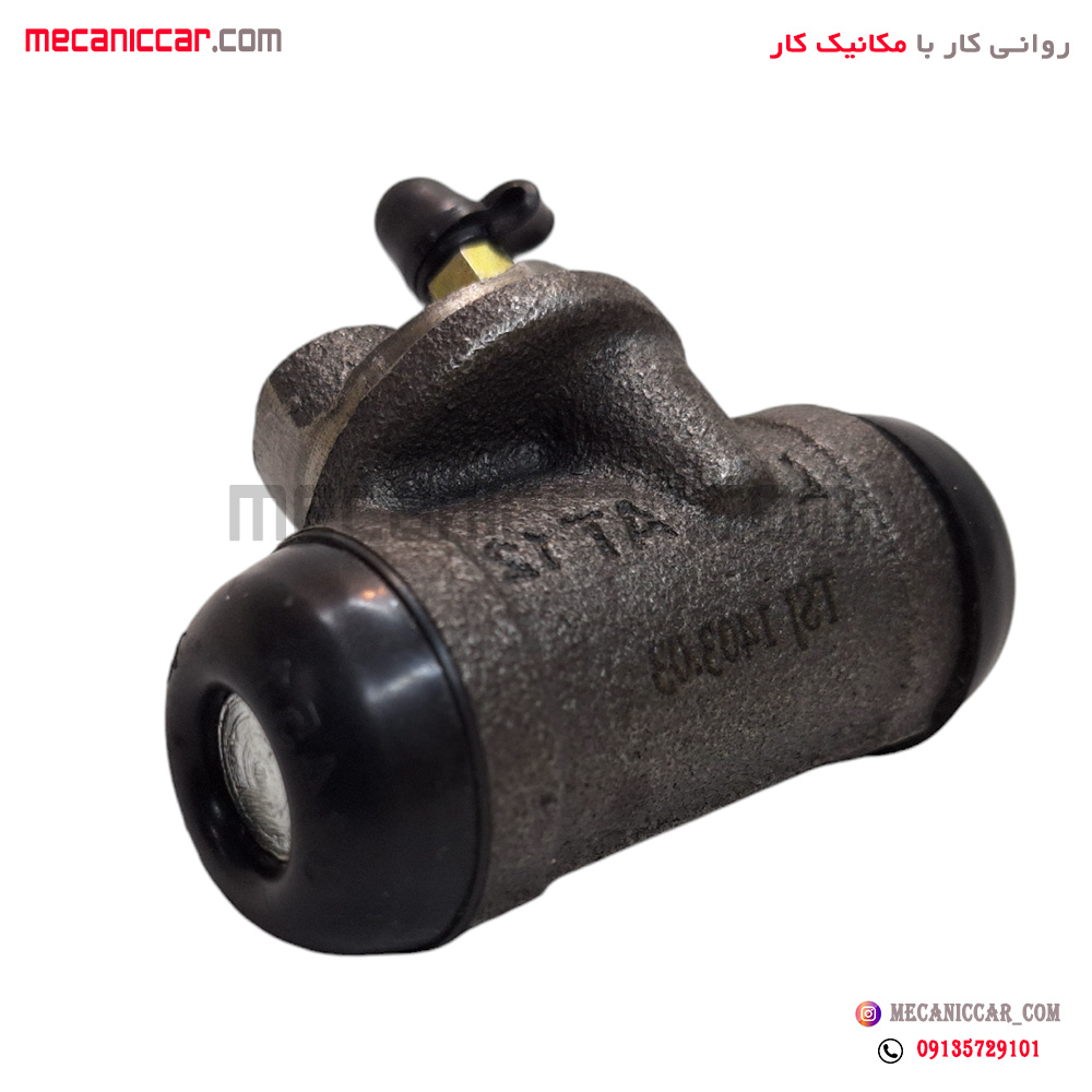 سیلندر (پمپ) ترمز راست چرخ عقب معمولی پژو 206 تیپ 2 ترمزسازان