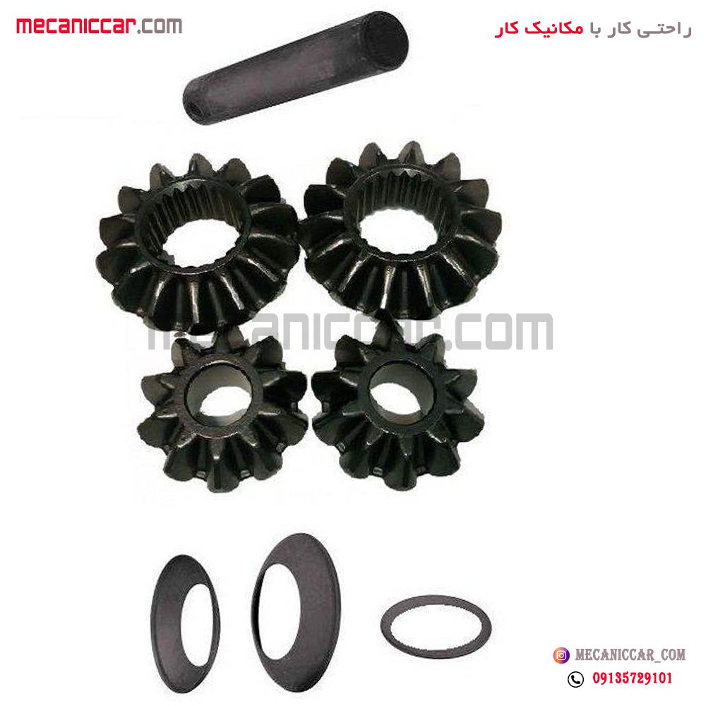لوازم هرزگرد (دیشلی) کامل 16 دنده کامل پژو 405 و پارس و سمند سلبویه