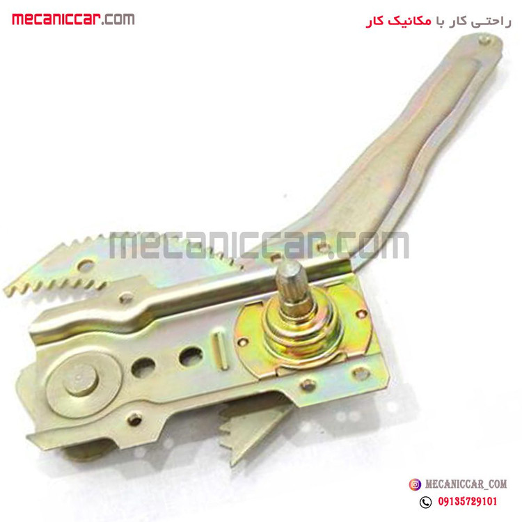 دستگاه شیشه بالابر عقب چپ (شفت کوتاه) پراید ابری