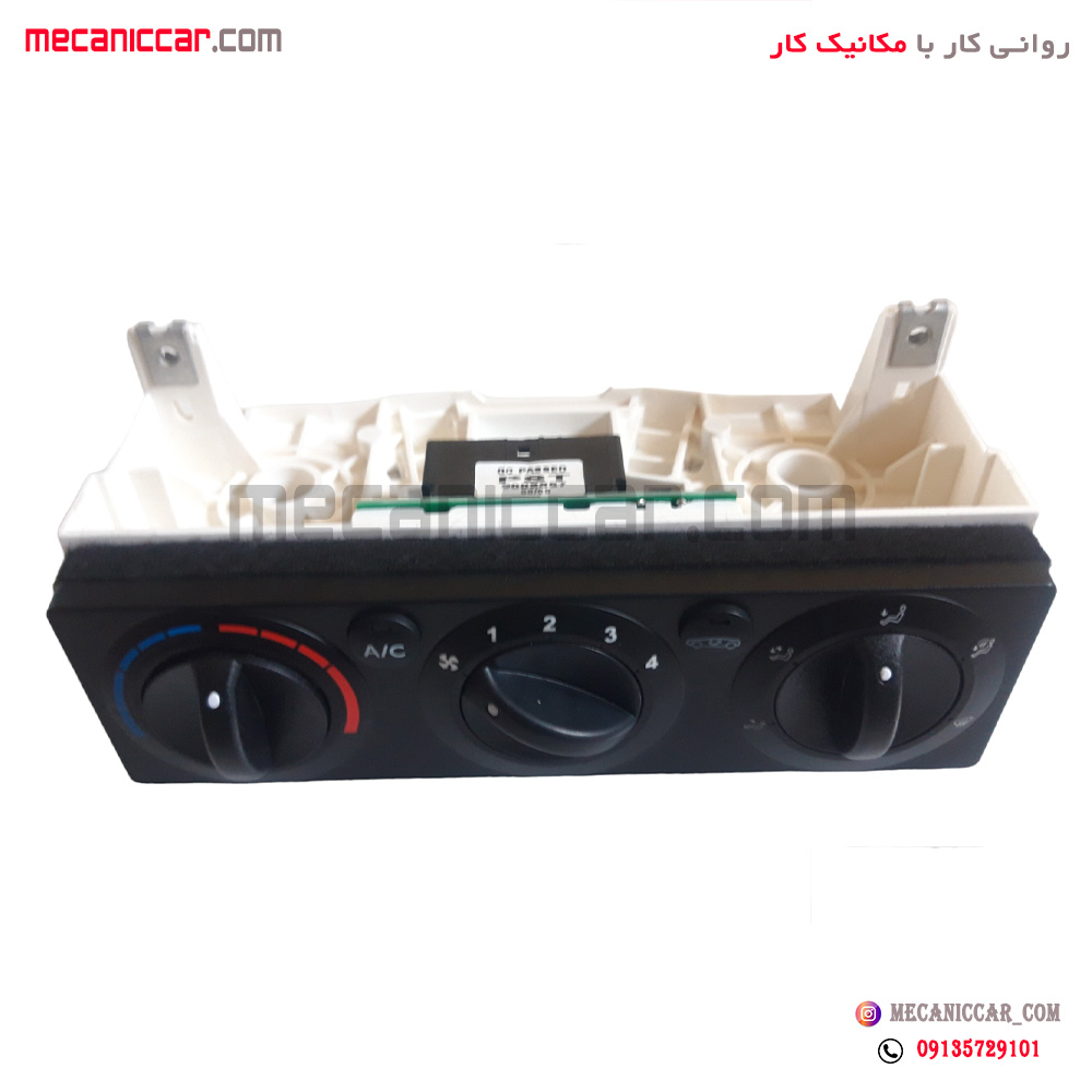 پنل کولر و بخاری تک سوکت پهن پژو پارس و 405 والافن