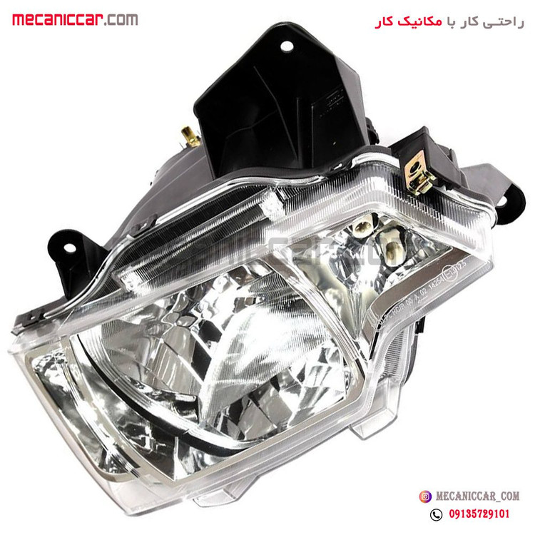 چراغ جلو راست بدون موتور اریسان مدرن