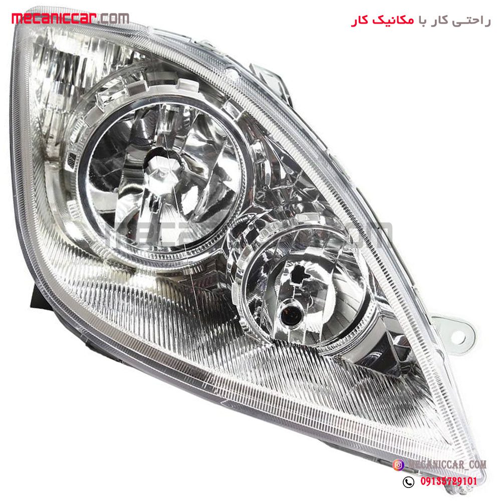چراغ جلو راست تیبا با موتور مدرن
